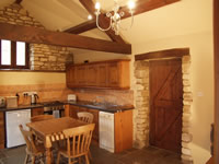 Kitchen in the Byre Holiday Cottage